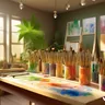 Colors And Cannabis: Exploring The Benefits Of Art Therapy With Cannabis