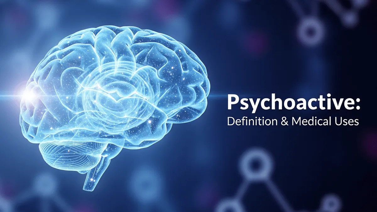 psychoactive definition & medical uses