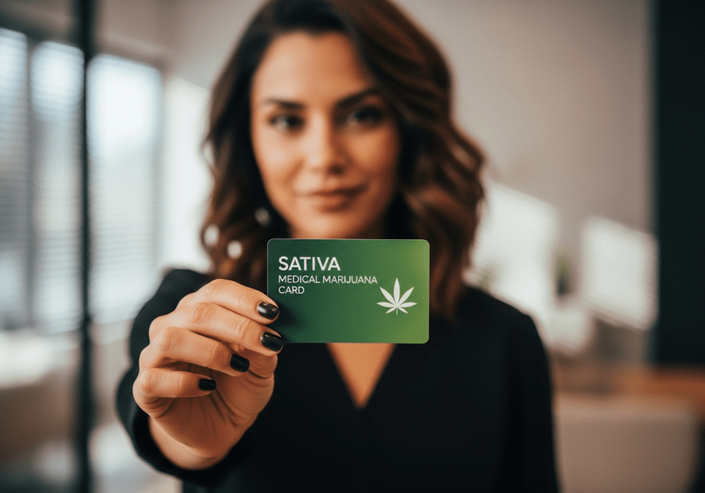 sativa and your medical marijuana card